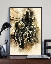 Optometrist Phoropter Watercolor 11x17 Poster lifestyle-poster-2