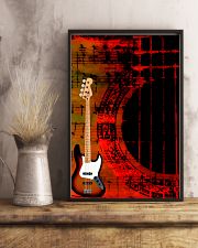 Art Color Bass Guitar 11x17 Poster lifestyle-poster-3