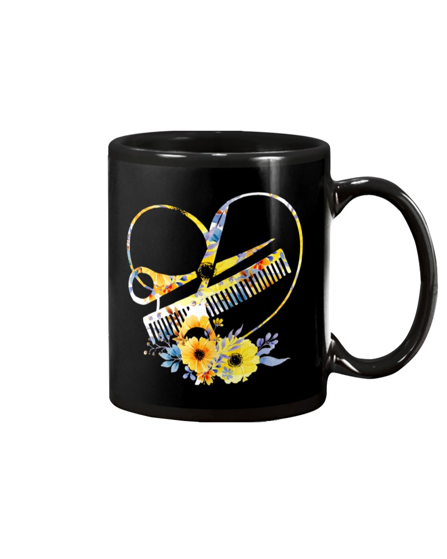 Hairdresser Floral Mug