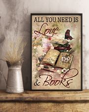 Librarian All You Need Is Love And Books 11x17 Poster lifestyle-poster-3