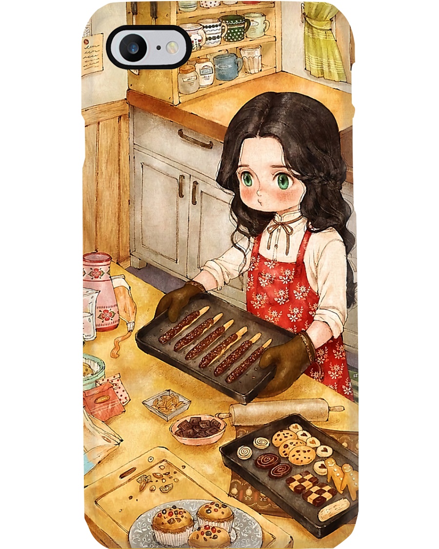 Baking Girl Phone Case