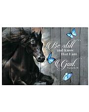 Horse Girl Be Still And Know That I Am 17x11 Poster front