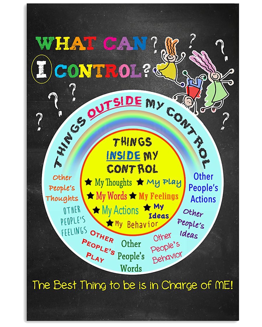 Social Worker What Can I Control 11x17 Poster