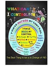Social Worker What Can I Control 11x17 Poster front