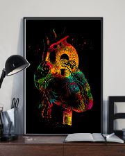 Cardiologist Heart Anatomy Print 11x17 Poster lifestyle-poster-2