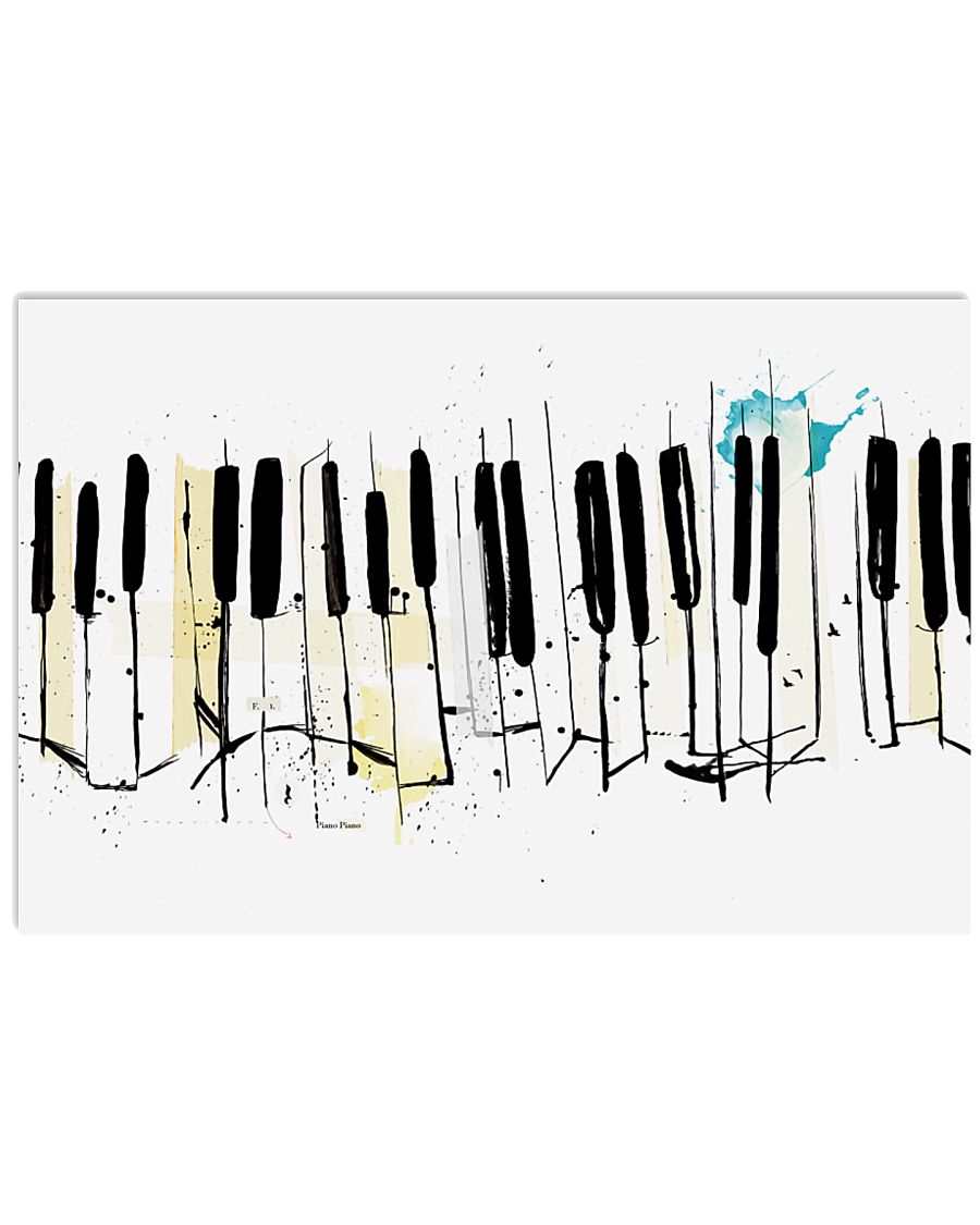 Piano Art Pianist Gift 17x11 Poster