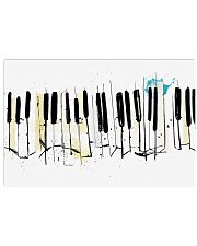 Piano Art Pianist Gift 17x11 Poster front