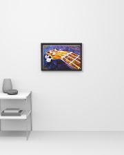 Art Watercolor Head Ukulele 17x11 Poster poster-landscape-17x11-lifestyle-04
