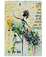 Ballet Learning to dance in the rain 11x17 Poster front
