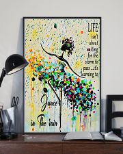 Ballet Learning to dance in the rain 11x17 Poster lifestyle-poster-2