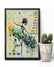 Ballet Learning to dance in the rain 11x17 Poster lifestyle-poster-8