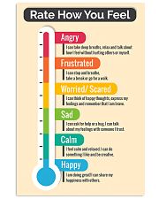 Social Worker Rate how you feel 11x17 Poster front