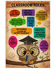 Teacher Classroom Rules 11x17 Poster front