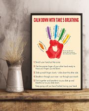 Social Worker Calm Down 11x17 Poster lifestyle-poster-3