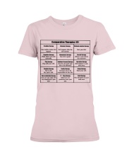 Social Worker Comparative Therapies Premium Fit Ladies Tee thumbnail