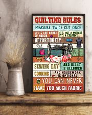 Quilting Rules Sewing 11x17 Poster lifestyle-poster-3