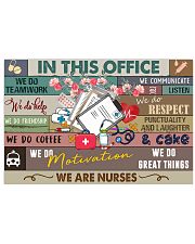 Nurse In this office Poster 17x11 Poster front