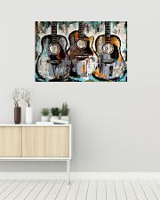 Art Vintage Guitars 36x24 Poster poster-landscape-36x24-lifestyle-01