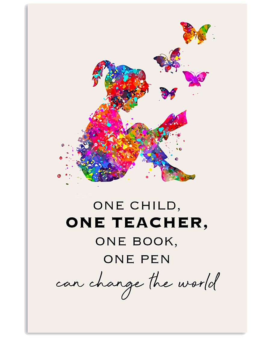 Teacher Can Change The World 11x17 Poster