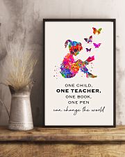 Teacher Can Change The World 11x17 Poster lifestyle-poster-3