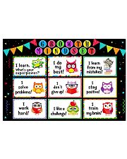 Teachers Growth Mindset 17x11 Poster front