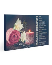 Massage Therapist Stress Relieving 30x20 Gallery Wrapped Canvas Prints thumbnail