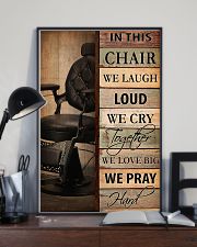 Hairdresser In This Chair We Love Big 11x17 Poster lifestyle-poster-2
