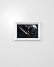 Blues Harmonica Microphone 17x11 Poster poster-landscape-17x11-lifestyle-02