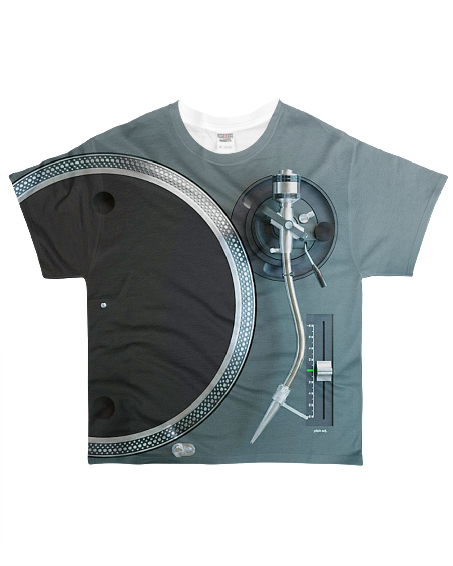 DJ Turntable All-over T-Shirt