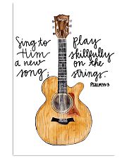 Sing To Him Guitar 11x17 Poster front