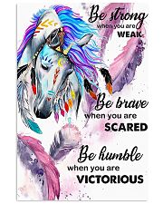 Horse Girl - Be strong when you are weak 11x17 Poster front