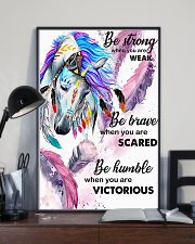 Horse Girl - Be strong when you are weak 11x17 Poster lifestyle-poster-2