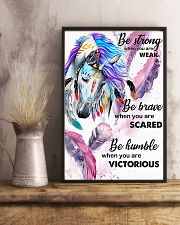 Horse Girl - Be strong when you are weak 11x17 Poster lifestyle-poster-3