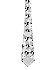 Contrabass Bass Clef Gift Tie back