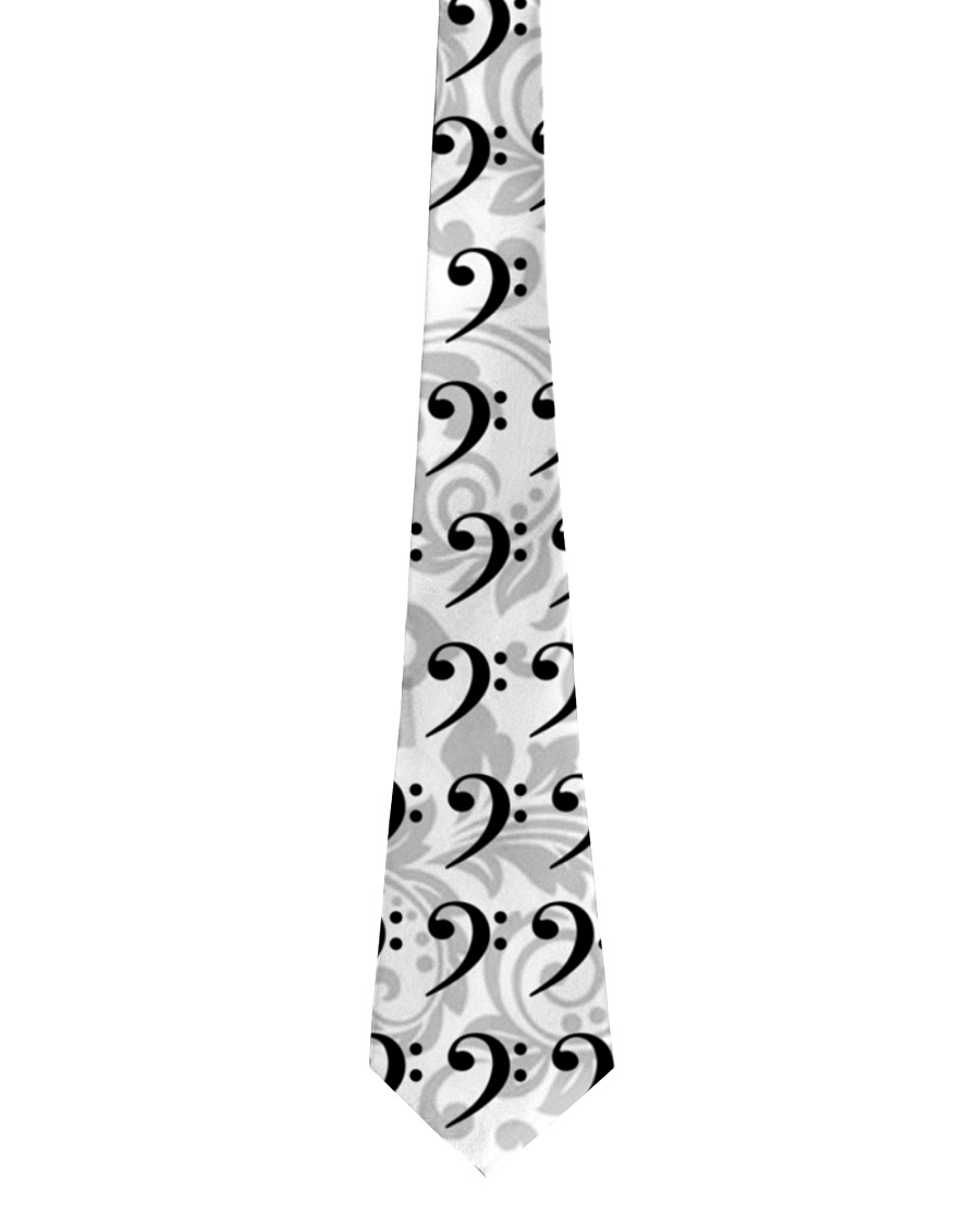 Contrabass Bass Clef Gift Tie