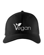 Vegan Embroidered Hat front