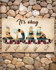 Yoga It's Okay To Make Mistakes 17x11 Poster aos-poster-landscape-17x11-lifestyle-15
