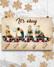 Yoga It's Okay To Make Mistakes 17x11 Poster aos-poster-landscape-17x11-lifestyle-30