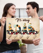 Yoga It's Okay To Make Mistakes 17x11 Poster poster-landscape-17x11-lifestyle-20
