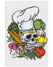 Skull Chef with vegestable 11x17 Poster front