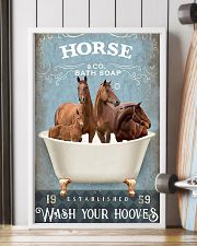 Horse Girl - Wash Your Hooves 11x17 Poster lifestyle-poster-4