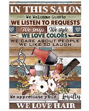 Hairdresser We Love Hair 11x17 Poster front