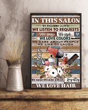 Hairdresser We Love Hair 11x17 Poster lifestyle-poster-3