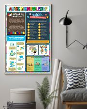 Autism Awareness Knowledge 11x17 Poster lifestyle-poster-1