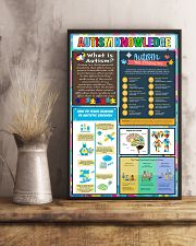 Autism Awareness Knowledge 11x17 Poster lifestyle-poster-3