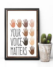 Social Worker Your Voice Matters 11x17 Poster lifestyle-poster-8