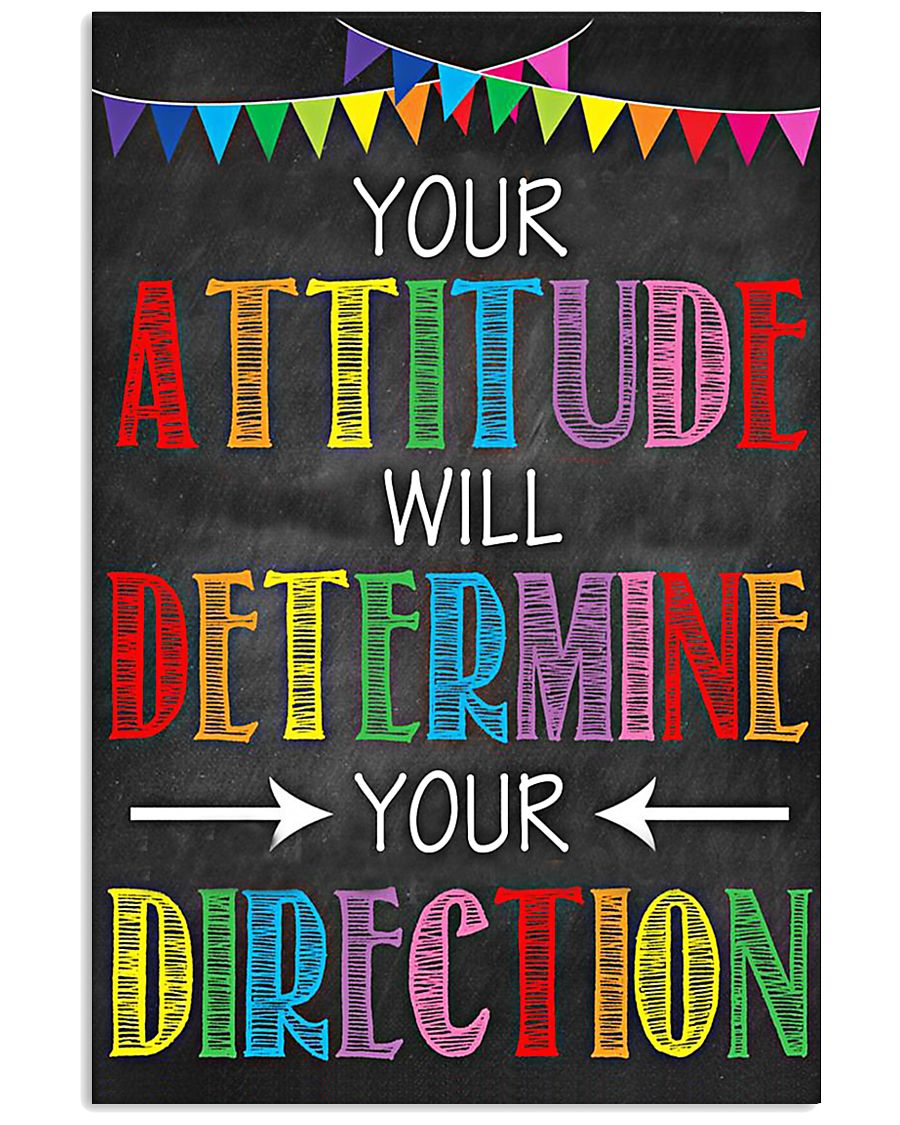 Social Worker Your attitude will determine 11x17 Poster