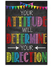 Social Worker Your attitude will determine 11x17 Poster front