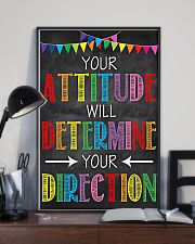 Social Worker Your attitude will determine 11x17 Poster lifestyle-poster-2