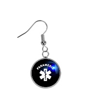 Paramedic Logo Circle Earrings thumbnail